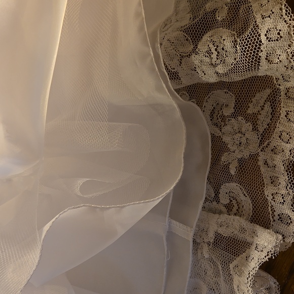 Sweet Pea & Lilli Girl's White Embroidered Tulle Dress First Communion, Easter - Picture 15 of 16